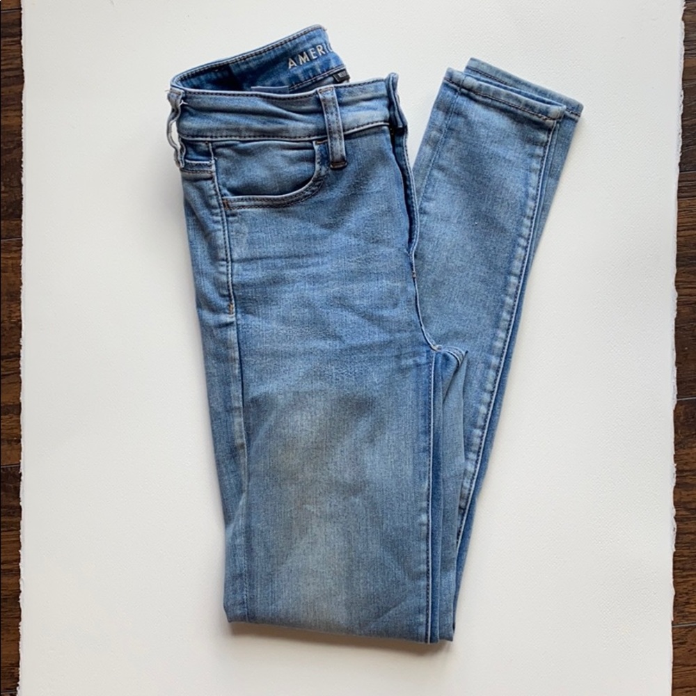 American Eagle High Rise Legging Jeans
